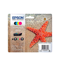 EPSON TINTA MULTIPACK 4 COLORES BK / C / M / Y     Nº 603 (XP-2100/3100/4105/WF-2810/2830/2850)