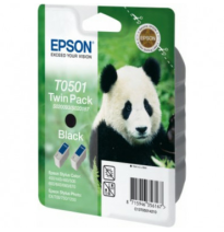 EPSON TINTA PACK 2 CARTUCHOS NEGROS (STYLUS COLOR 400/460/600/640/670)