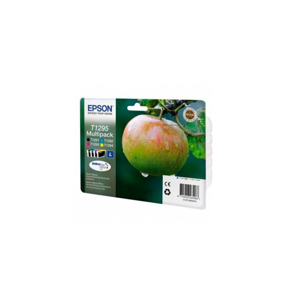 EPSON TINTA MULTIPACK 4 COLORES BK / C / M / Y (STYLUS SX-232/430/525/BX320/630/WF-3010/3520)