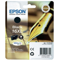 EPSON TINTA NEGRO Nº 16XL 500 PAG. (WF-2010/2520/2530/2630/2760)