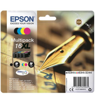 EPSON TINTA MULTIPACK 4 COLORES BK / C / M / Y     Nº 16XL (WF-2010/2520/2530/2630/2760