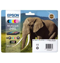 EPSON TINTA MULTIPACK 6 COLORES BK / C / M / Y / CL /MC Nº 24XL (EXPRESSION PHOTO XP-55/750/860/950/970)