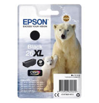 EPSON TINTA NEGRO CLARIA PREMIUM Nº 26XL 500PAG. (XP-510/520/600/625/700/720/800/810)