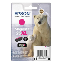 EPSON TINTA MAGENTA CLARIA PREMIUM Nº 26XL 700PAG. (XP-510/520/600/625/700/720/800/810)