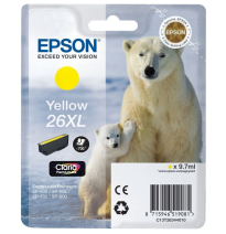 EPSON TINTA AMARILLO CLARIA PREMIUM Nº 26XL 700PAG. (XP-510/520/600/625/700/720/800/810)