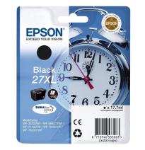 EPSON TINTA NEGRO Nº 27XL 1,1K (WORKFORCE WF-3620/7110/7610/7720)