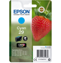 EPSON TINTA CYAN Nº 29 180PAG. (XP-235/332/432/435)