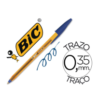 (44326) bolígrafo BIC CRISTAL PUNTA FINA AZUL (872730)