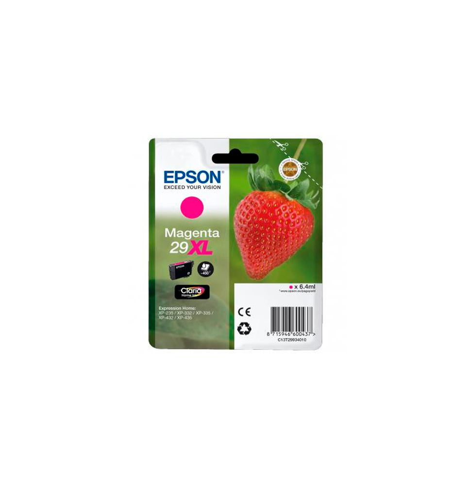 EPSON TINTA MAGENTA Nº 29XL 450PAG. (XP-235/332/432/435)