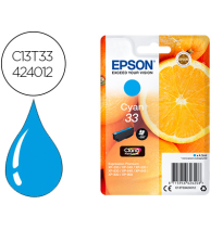 EPSON TINTA CYAN Nº 33 (EXPRESSION PREMIUM XP-530, XP-630, XP-635 Y XP-830)