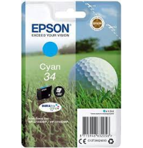 EPSON TINTA SINGLEPACK CYAN 34 DURABRITE ULTRA INK