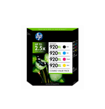 HP TINTA PACK 4 COLORES Nº 920XL BK / C / M / Y (OFFICEJET 6000/6500/7000/7500)