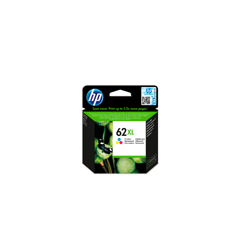 HP TINTA TRICOLOR Nº 62XL 415PAG. (ENVY 5540/5640/7640)