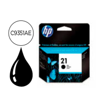 HP TINTA NEGRO Nº 21 190PAG. (OFFICEJET 4315/4355/J6380/5520/ DESKJET 3920/3940/D1460/1470)