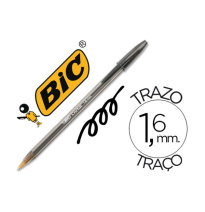 (43669) bolígrafo BIC CRISTAL X-LARGE TINTA NEGRO 1,6 mm (880648)