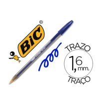 (43668) bolígrafo BIC CRISTAL X-LARGE TINTA AZUL 1,6 mm (880656)