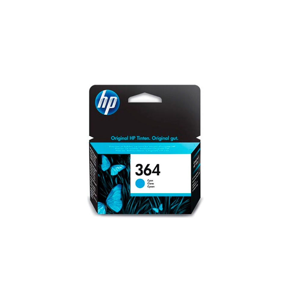 HP TINTA CYAN Nº 364 300PAG. (PHOTOSMART 7510/7520/C5324/6380/309/310/410/510)