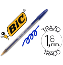 (43668) bolígrafo BIC CRISTAL X-LARGE TINTA AZUL 1,6 mm (880656)