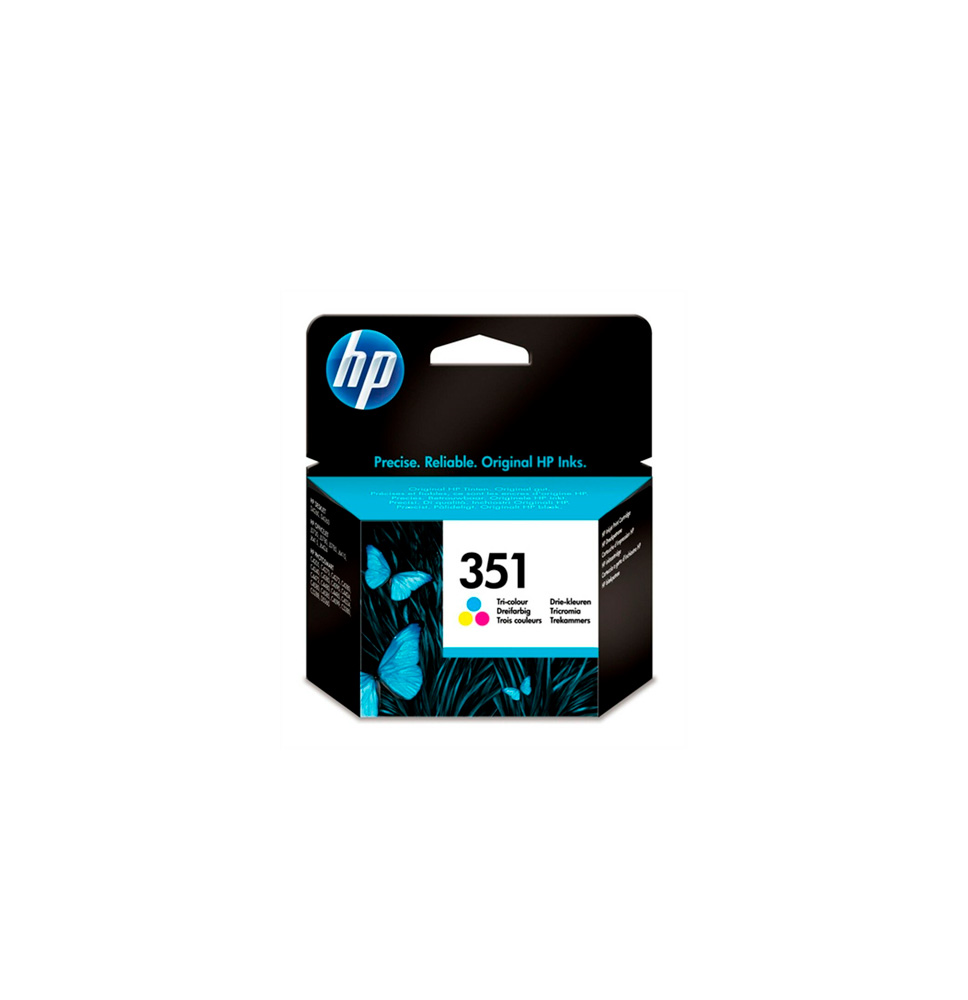 HP TINTA TRICOLOR Nº 351 170PAG. (OFFICEJET J5780/5785/6410/6424/ DESKJET D4260/4360)