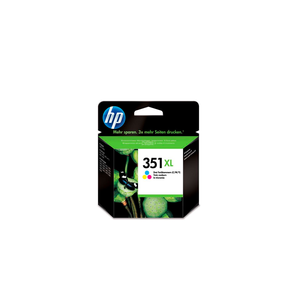 HP TINTA TRICOLOR Nº 351XL 580PAG. (OFFICEJET J5780/5785/6410/6424/ DESKJET D4260/4360)