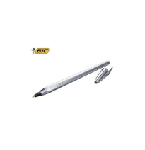 (77723) bolígrafo BIC CRISTAL CELEBRATION PLATA TINTA NEGRA UNIDAD (921339)