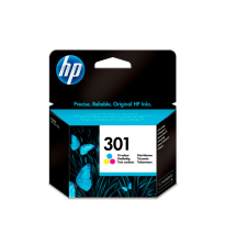 HP TINTA TRICOLOR Nº 301 165PAG. (DESKJET 1000/1050/2054/2540/ OFFICEJET 2620/2624/4630/ ENVY 4500 /4504/5530)