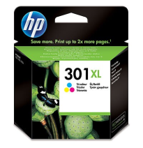 HP TINTA TRICOLOR Nº 301XL 330PAG. (DESKJET 1000/1050/2054/2540/ OFFICEJET 2620/2624/4630/ ENVY 4500 /4504/5530)