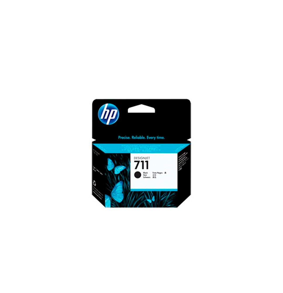 HP TINTA NEGRO Nº 711 80ML. (DESIGNJET T120/T520)