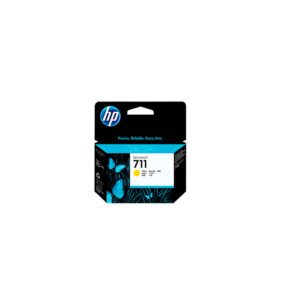 HP TINTA AMARILLO DESIGNJET T120/T520 - Nº711 (PACK 3) 3X29ML CZ136A