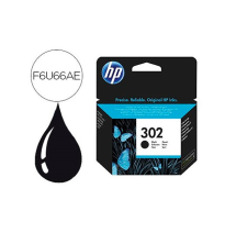 HP TINTA NEGRO Nº 302 190PAG. (OFFICEJET 3830/4650/ ENVY 4520/ DESKJET 1110/2130/3630)