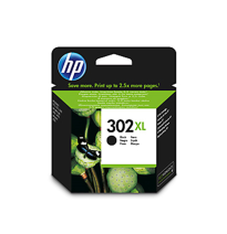 HP TINTA NEGRO Nº 302XL 480PAG. (OFFICEJET 3830/4650/ ENVY 4520/ DESKJET 1110/2130/3630)