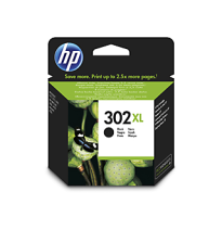 HP TINTA NEGRO Nº 302XL 480PAG. (OFFICEJET 3830/4650/ ENVY 4520/ DESKJET 1110/2130/3630)