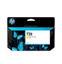 HP TINTA DESIGNJET T730 CARTUCHO AMARILLO Nº728 130ML