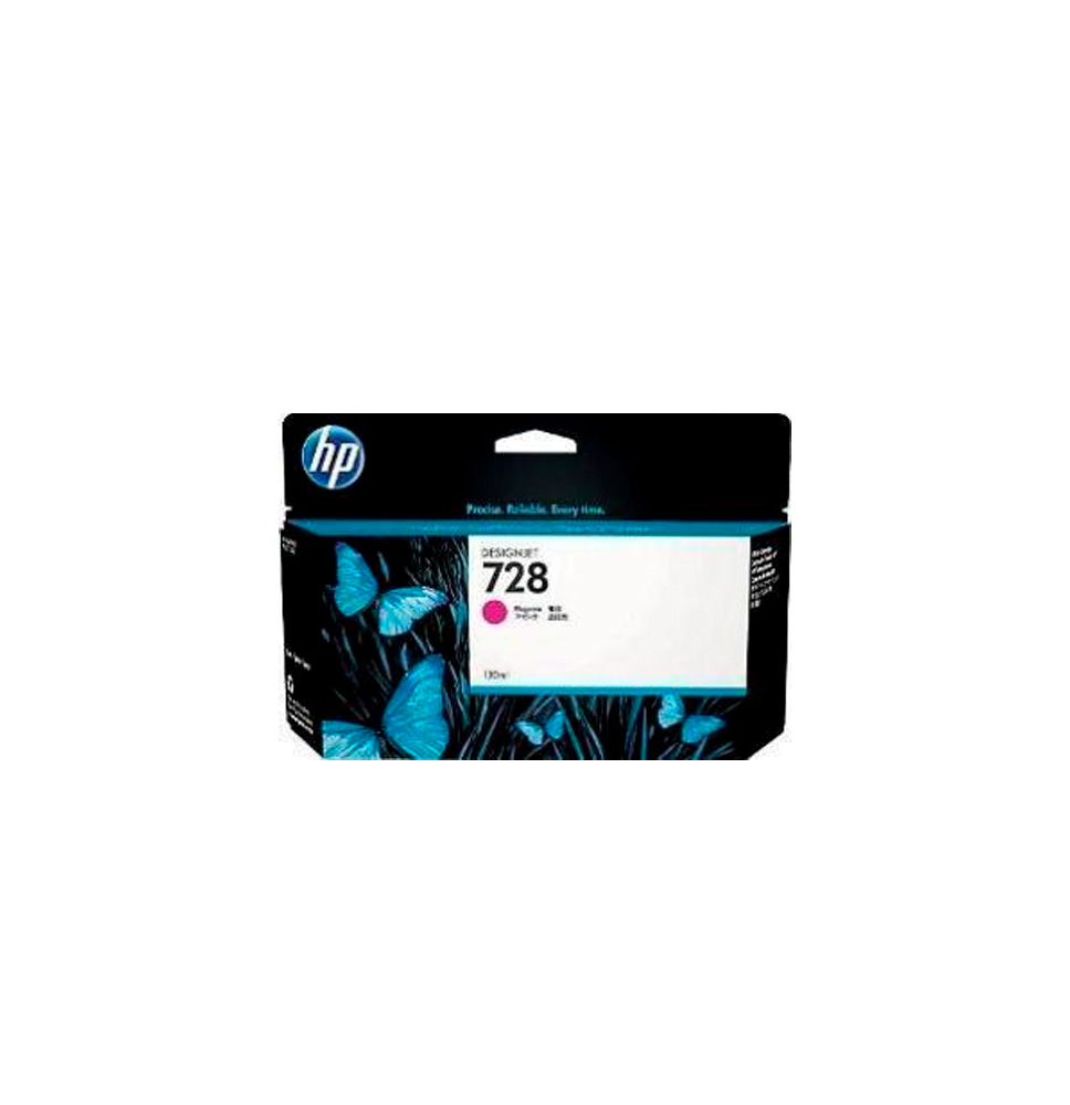 HP TINTA DESIGNJET T730 CARTUCHO MAGENTA Nº728 130ML