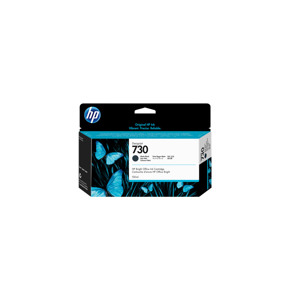 HP TINTA DESIGNJET T730 CARTUCHO NEGRO MATE Nº728 300ML