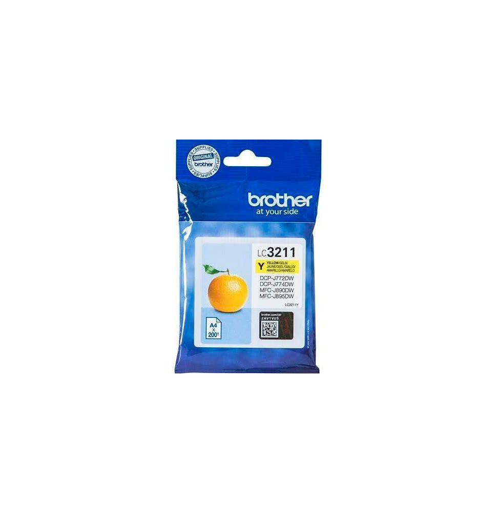 BROTHER TINTA AMARILLO 200PAG. (DCP-J572/MFC-J4917NFC-J890)