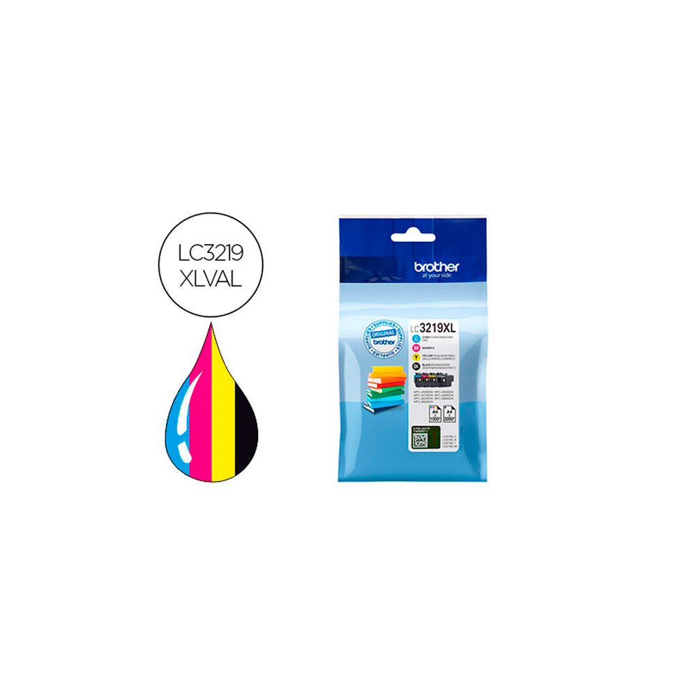 BROTHER TINTA BK / C / M / Y PACK 4 COLORES (MFCJ6530/6930/MFCJ5730DW)