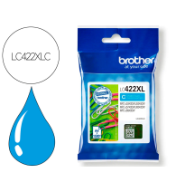 BROTHER TINTA CYAN ALTA CAPACIDAD 1,5K (MFCJ5340/5740/6540/6940)