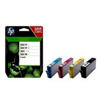 HP TINTA PACK 4 COLORES Nº 364 BK / C / M / Y (PHOTOSMART B109/110/310/410/5510/6520/5380/5460)