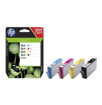 HP TINTA PACK 4 COLORES Nº 364XL BK / C / M / Y (PHOTOSMART C6380/6324/B010/110/210/3070/3520/4620/4622)